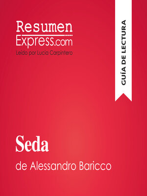 cover image of Seda de Alessandro Baricco (Guía de lectura)
